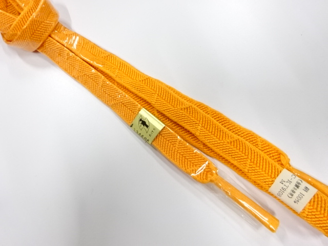 JAPANESE KIMONO / UNUSED HAND-TIED OBIJIME